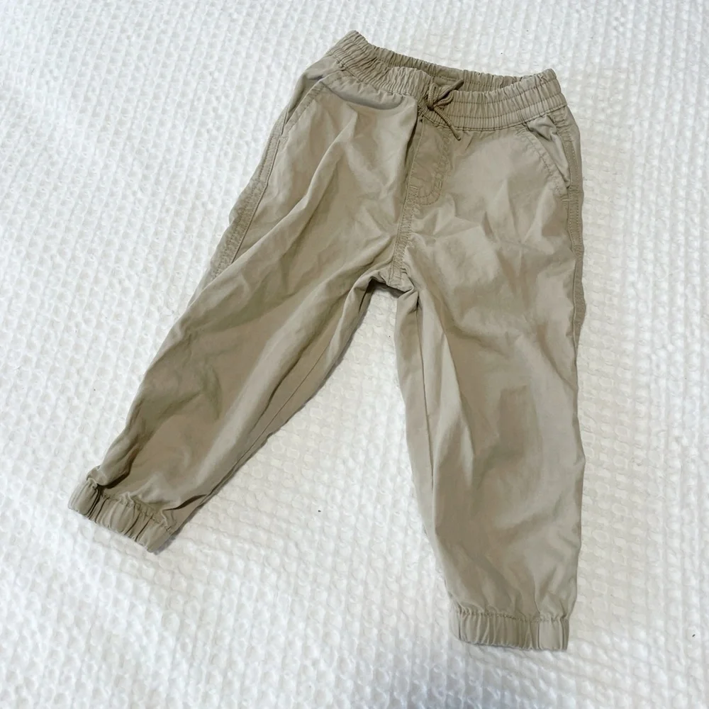 Polo Ralph Lauren Kids Beige khaki Joggers 1& months